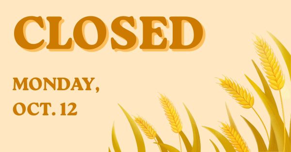 Weir Public Library will be closed Monday, October 12 in recognition of Columbus Day and…
