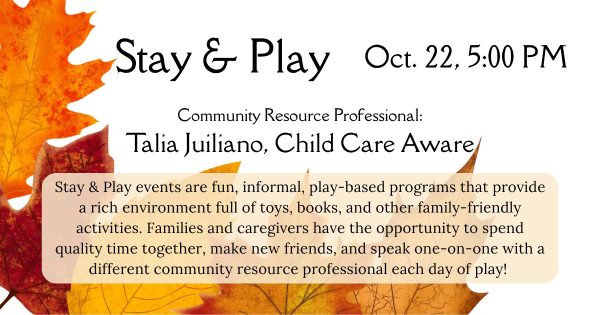 Join us and community resource professional Talia Juiliano of Child Care Aware of Kansas for…